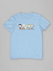 All + Every Blue Peanuts The Gang Sit Down T-Shirt - Image 3 of 4