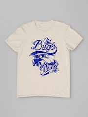 All + Every Cream Volkswagen Old Bugs Never Die Beetle T-Shirt - Image 3 of 4