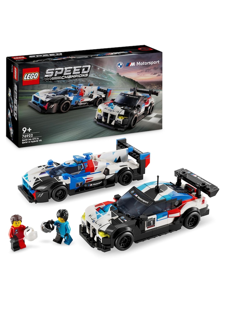 LEGO Speed Champions BMW M4 GT3 and BMW M Hybrid V8 Race Car 76922 - Image 1 of 8