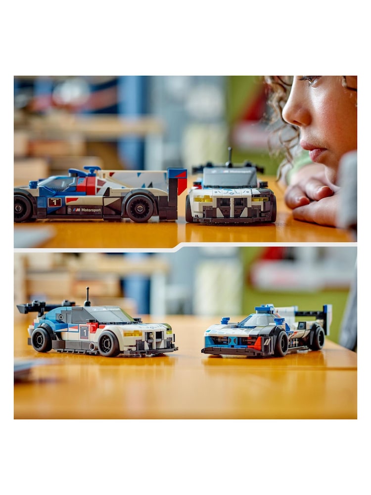 LEGO Speed Champions BMW M4 GT3 and BMW M Hybrid V8 Race Car 76922 - Image 7 of 8