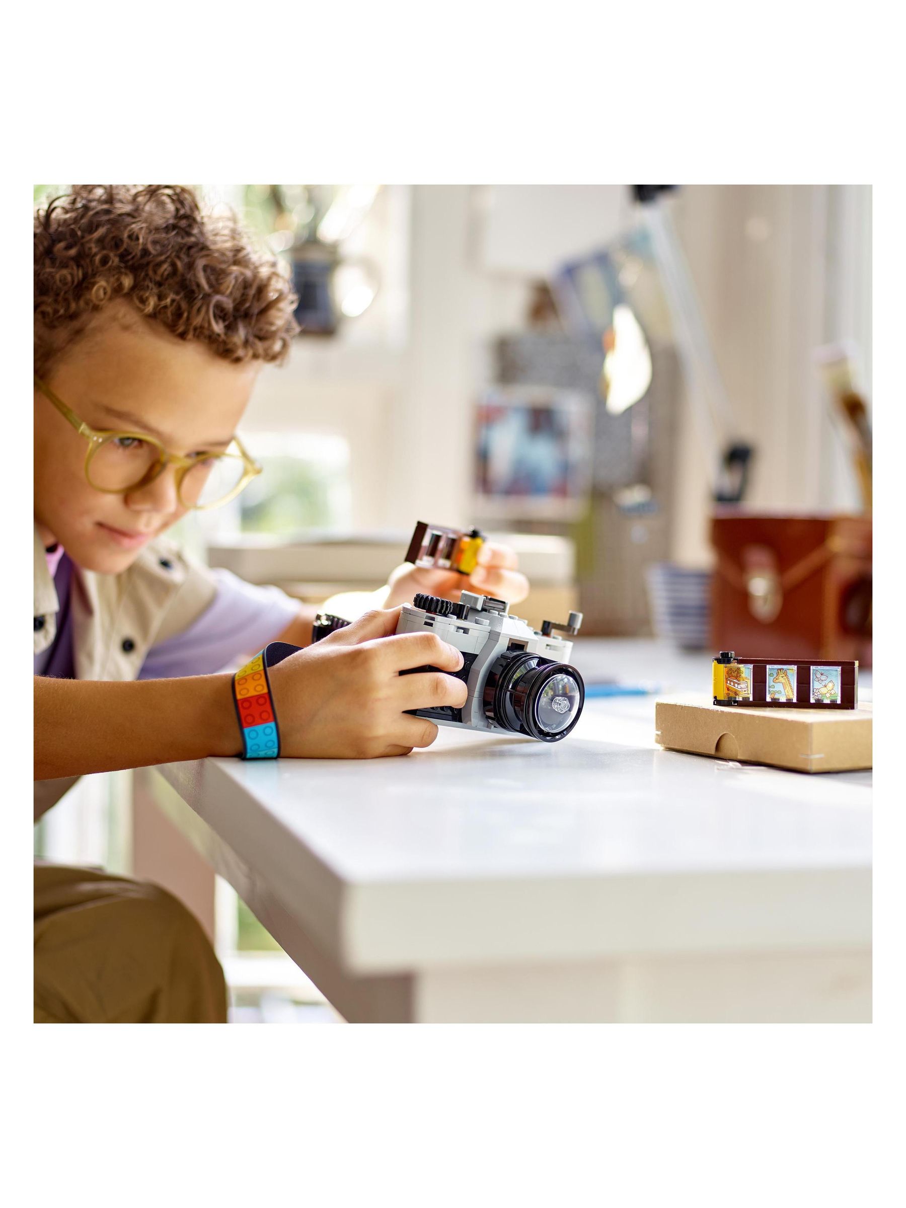 Buy LEGO Creator 3 in 1 Retro Camera Toy 31147 from the Next UK