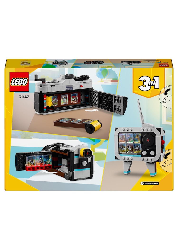 Lego Creator 3in1 Retro Camera Toy for Girls and Boys 31147 - Изображение 8 из 8