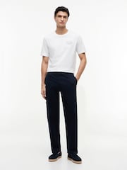 Tommy Hilfiger White Wavy Flag Back Graphic Jersey T-Shirt - Image 3 of 5