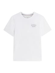 Tommy Hilfiger White Wavy Flag Back Graphic Jersey T-Shirt - Image 5 of 5