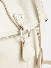 Bone Utility Style Messenger Bag - Image 5 of 7