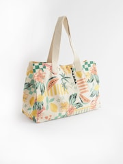 Multicolour Tropical Beach Bag - Image 4 of 7
