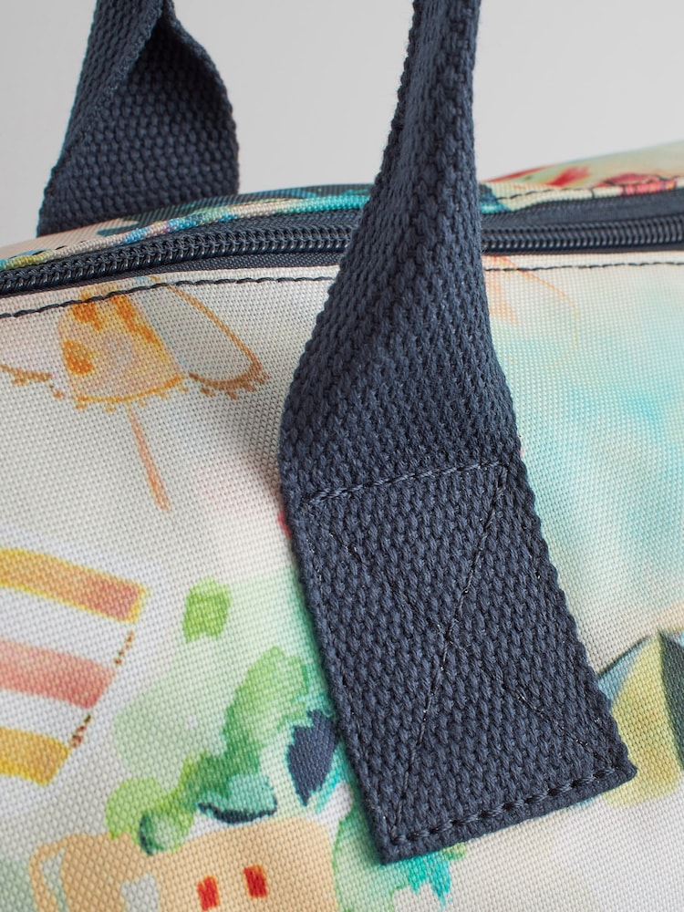 Multi Colour Beach Scene Foldaway Bag - Image 12 of 12