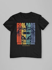 All + Every Black Volkswagen Cool Dads Drive Campervans T-Shirt - Image 3 of 4