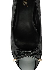 Lotus Black Low Heel Court Shoes - Image 4 of 4