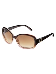 Lipsy Pink Oversized Sunglasses - Image 3 of 3