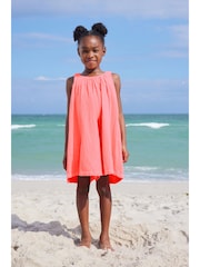 Korallenpink - Overall aus 100% Baumwolle (3-16Jahre) - Bild 1 von 7