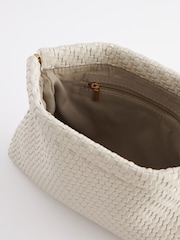 White Weave Clutch Bag - Image 9 of 9