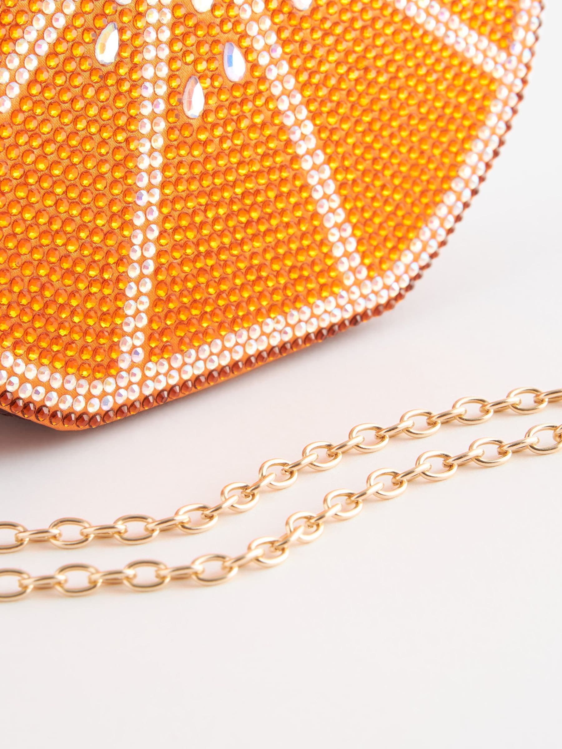 Orange Fruit Clutch