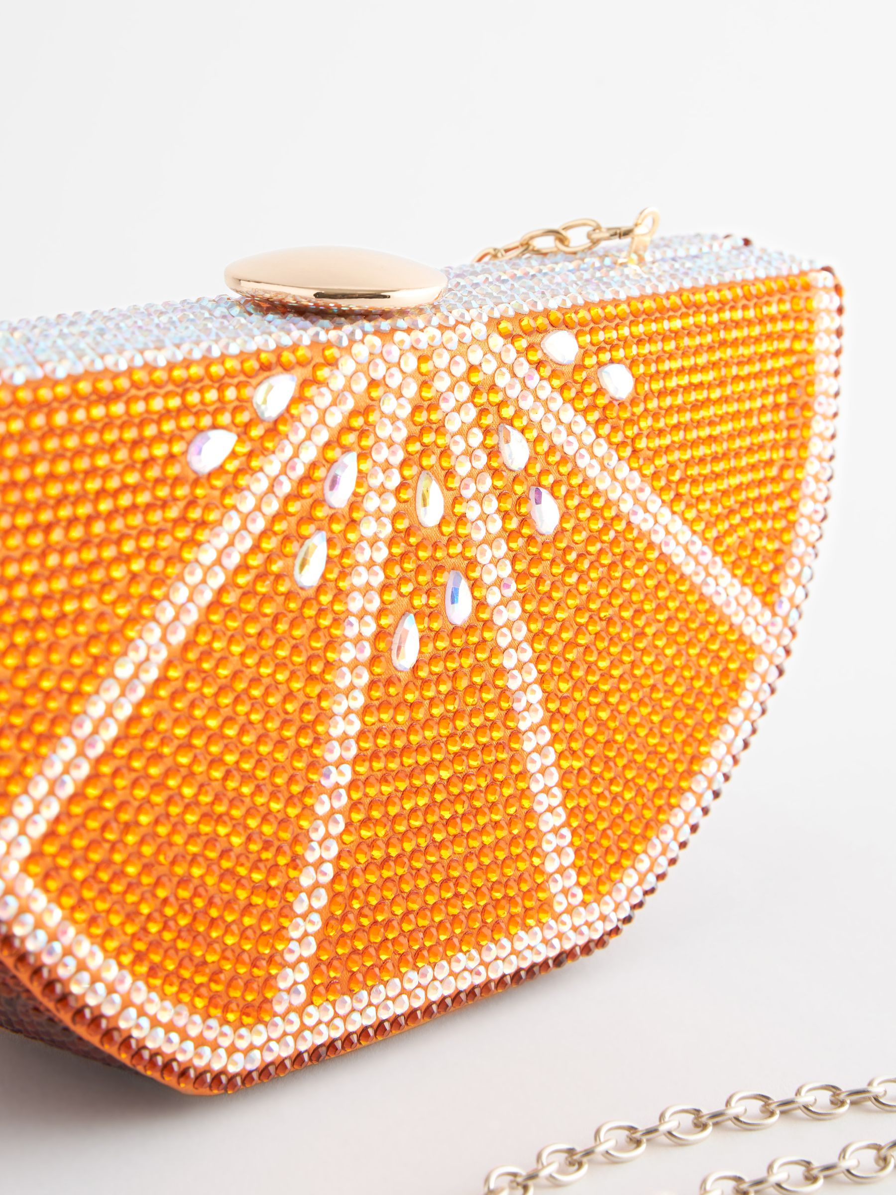 Orange Fruit Clutch