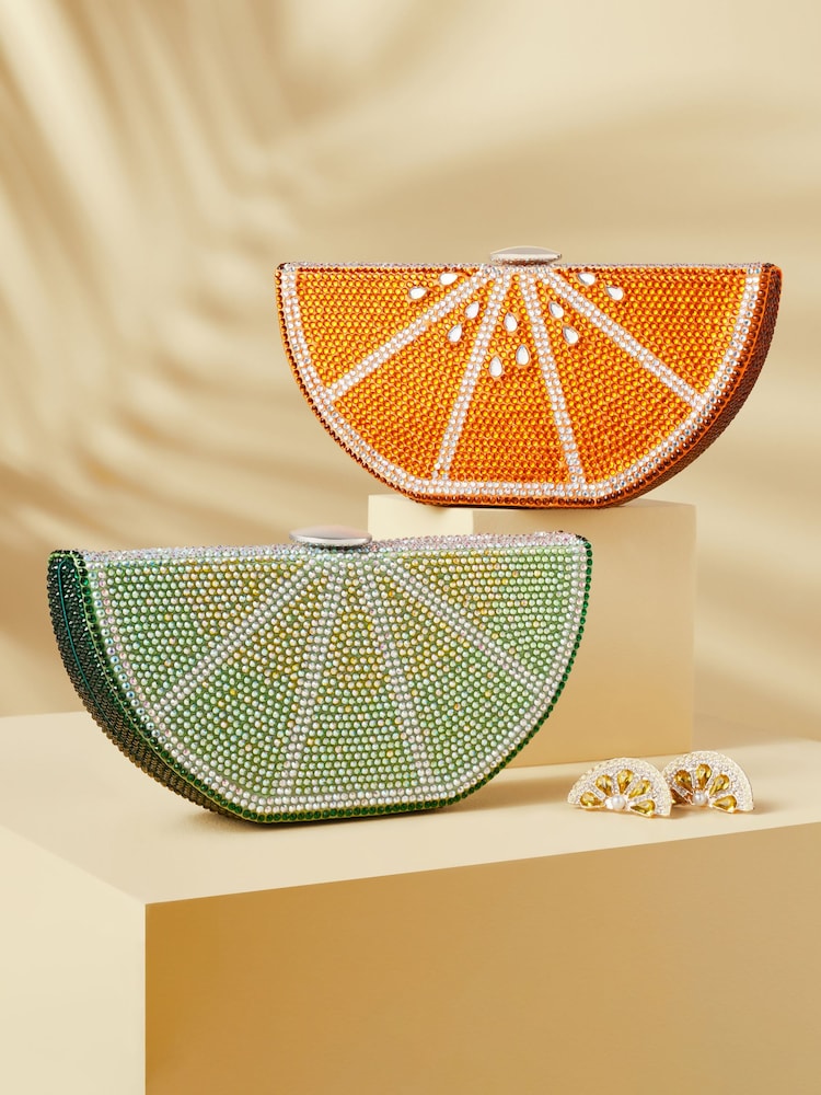 Orange Fruit Clutch - Image 8 of 8