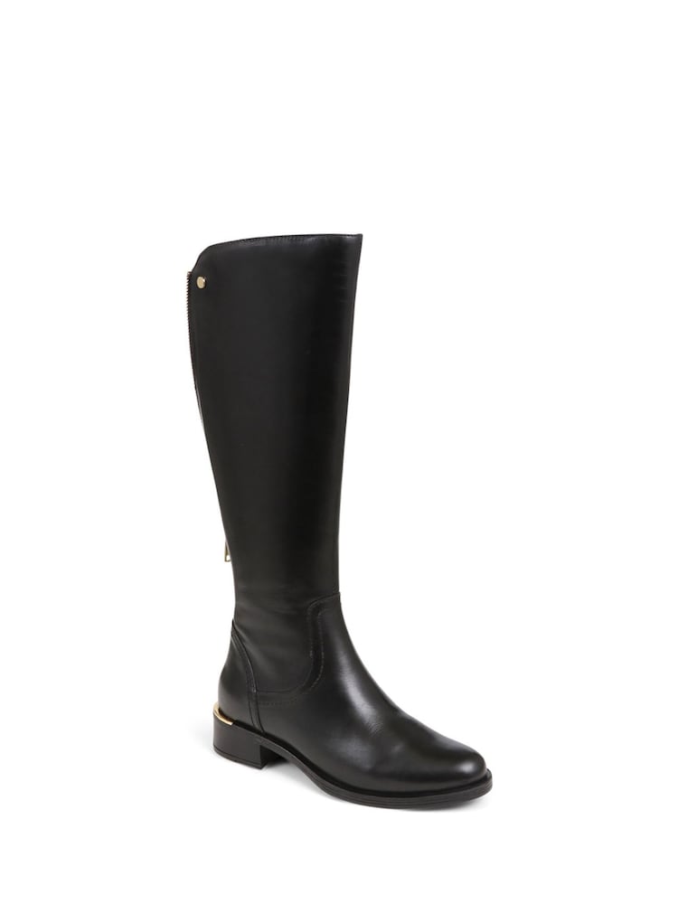 Pavers Black Pavers Smart Knee High Brown Boots - Image 2 of 4