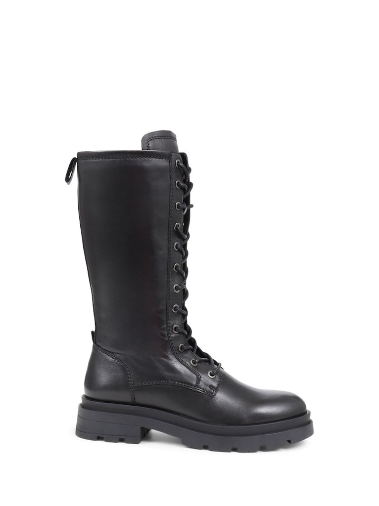 Jones Bootmaker Black Mika Leather Lace-Up Boots - Image 2 of 6