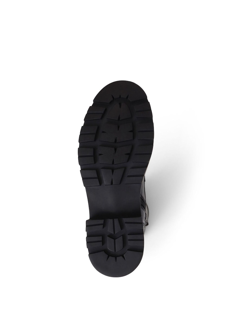 Jones Bootmaker Black Mika Leather Lace-Up Boots - Image 6 of 6