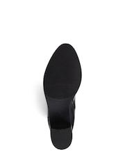 Pavers Smart Tall Black Heeled Boots - Image 5 of 5
