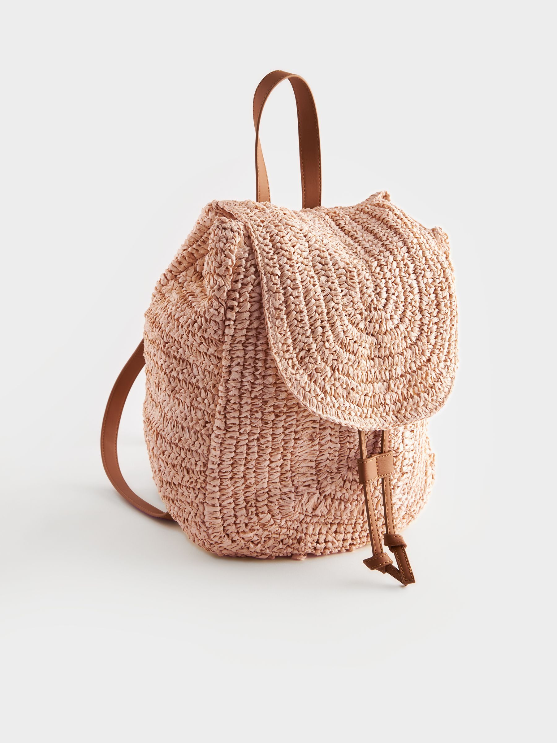 Raffia backpack deals