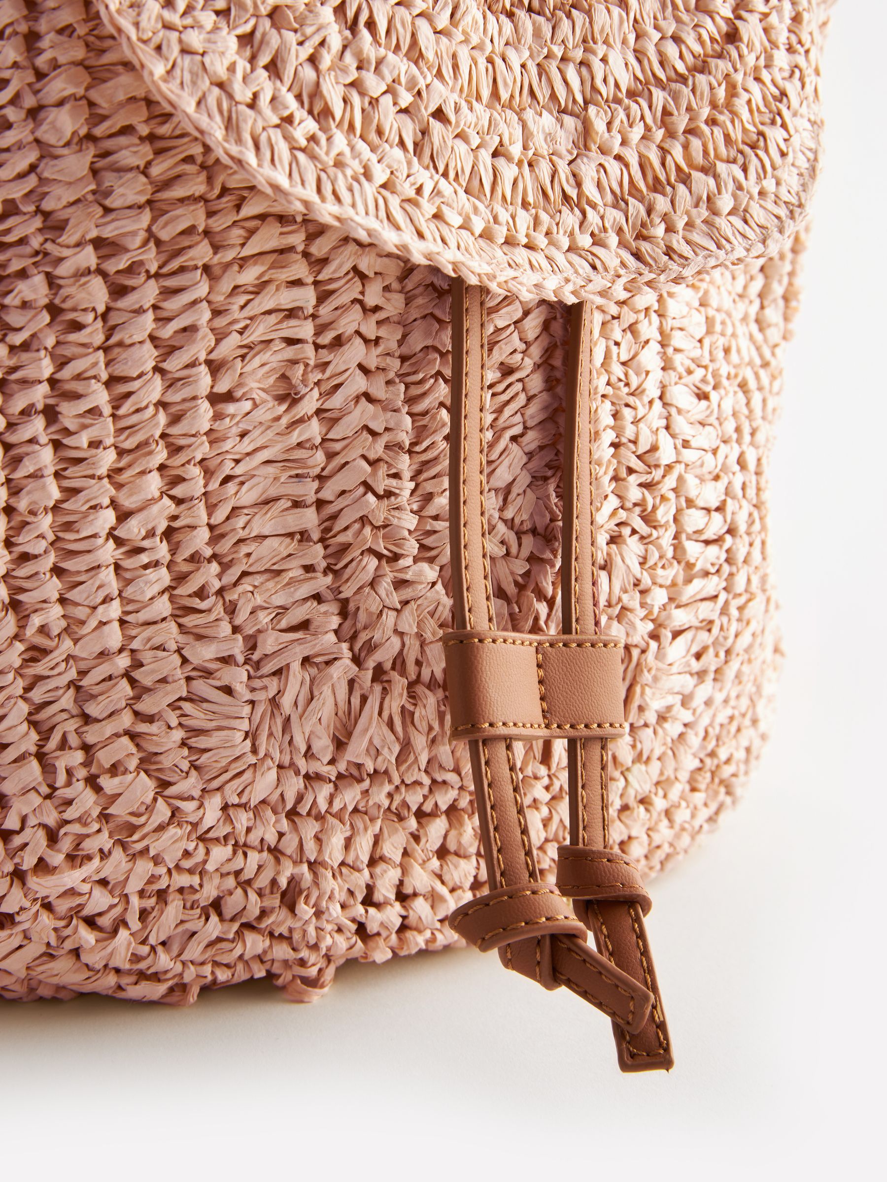Raffia backpack deals
