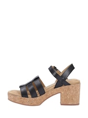 Hush Puppies Poppy Fisherman Black Sandals - Image 5 of 10