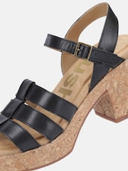 Hush Puppies Poppy Fisherman Black Sandals - Image 9 of 10