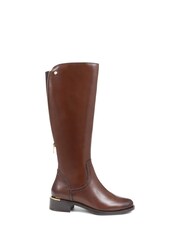 Pavers Brown Pavers Smart Knee High Brown Boots - Image 1 of 5