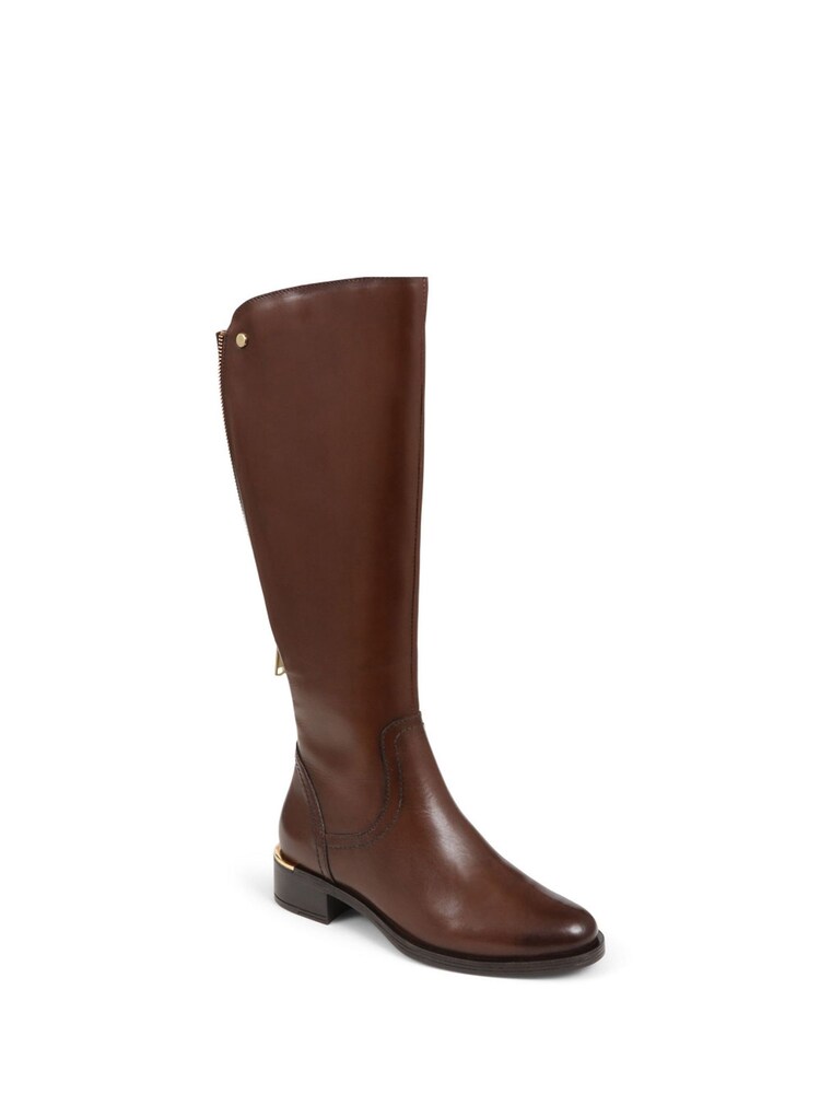 Pavers Brown Pavers Smart Knee High Brown Boots - Image 2 of 5 Pavers Brown Pavers Smart Knee High Brown Boots - Image 2 of 5