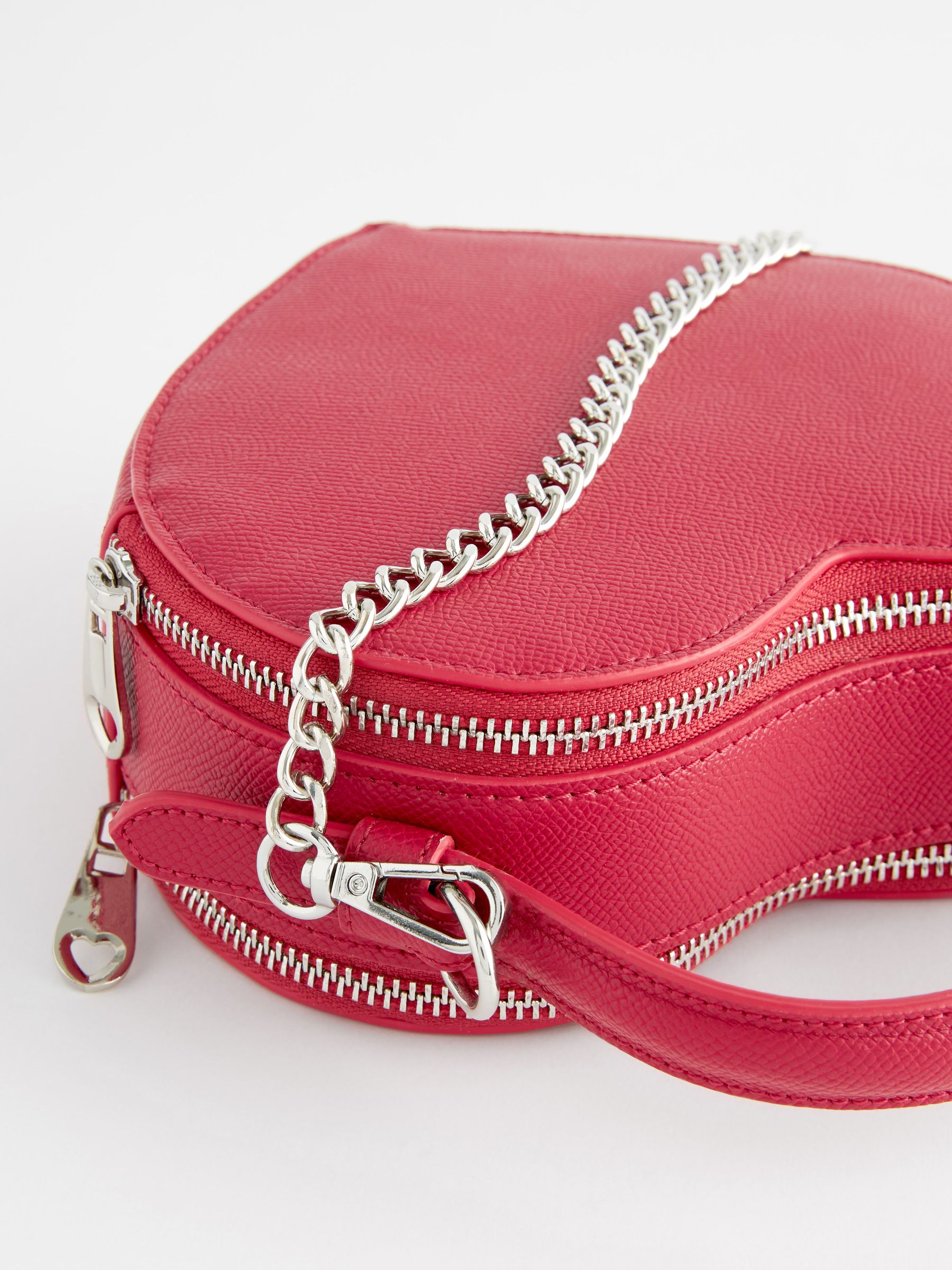 Buy Red Heart Cross Body Bag from Next Luxembourg