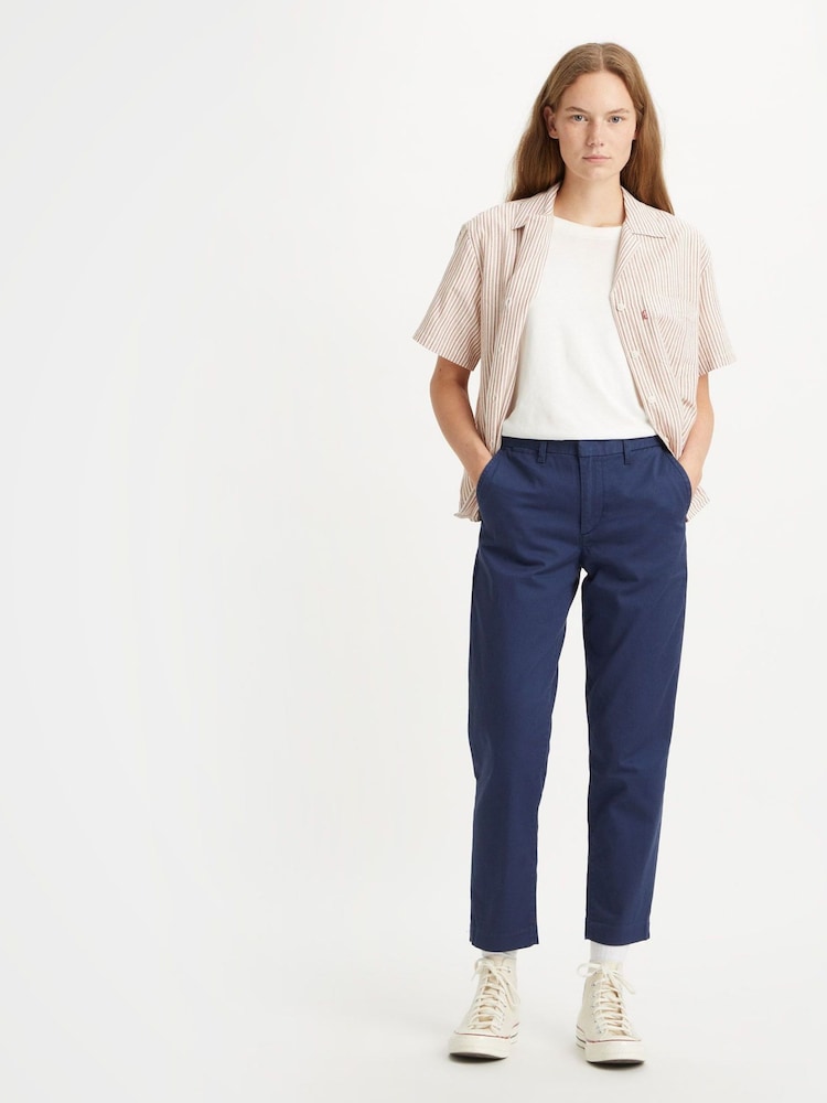 Levi's® Blue Essential Chino Trousers - Image 1 of 3