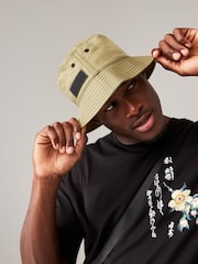 Khaki Green Crossbody Bag and Bucket Hat Set - Image 2 of 10