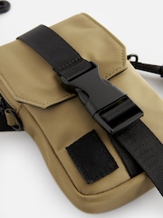 Khaki Green Crossbody Bag and Bucket Hat Set - Image 9 of 10