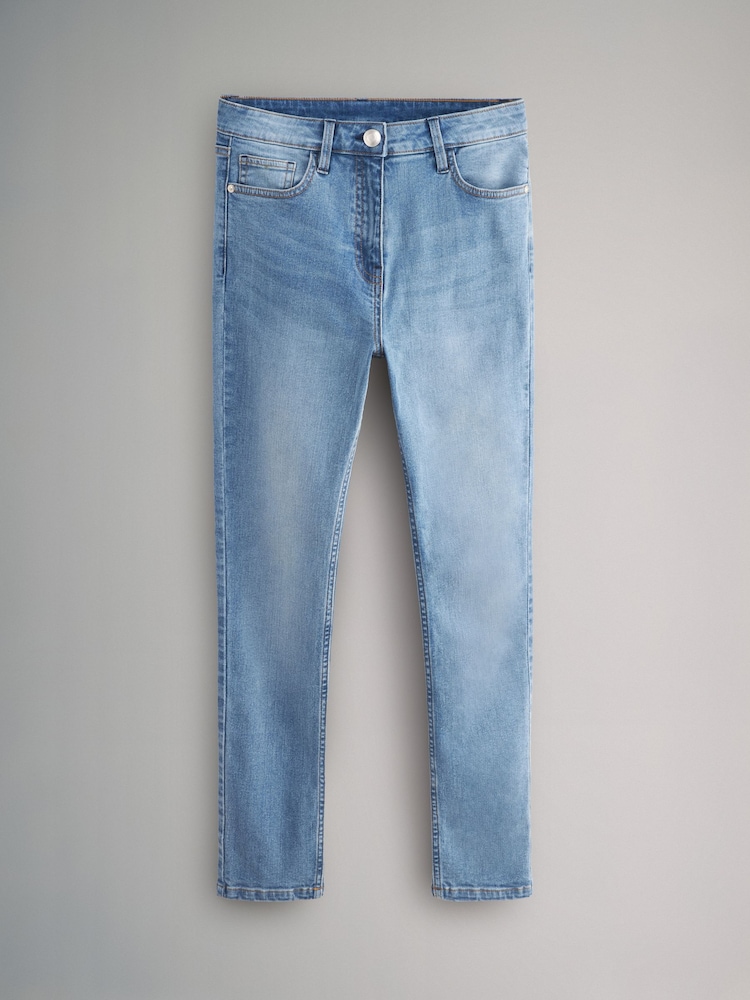 The Set Grey/Light Blue 2 Pack Denim Skinny Jeans - Image 7 of 9