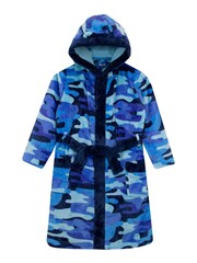 Harry Bear Blue Camo Dressing Gown BLUE AOP CAMO - Image 1 of 5