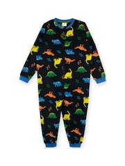 Harry Bear Black Dinosaur Print All-In-One - Image 1 of 4