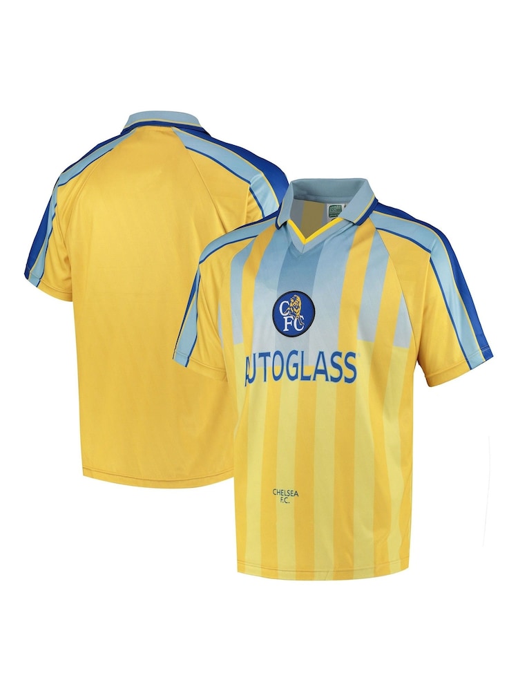 Fanatics Yellow Chelsea 1998 Away Football Shirt - Image 1 of 3