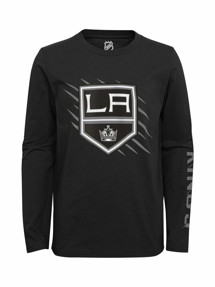 Fanatics Youth 100% Cotton Los Angeles Kings 2 Way Forward Black T-Shirt 2 Pack - Image 4 of 4 Fanatics Youth 100% Cotton Los Angeles Kings 2 Way Forward Black T-Shirt 2 Pack - Image 4 of 4