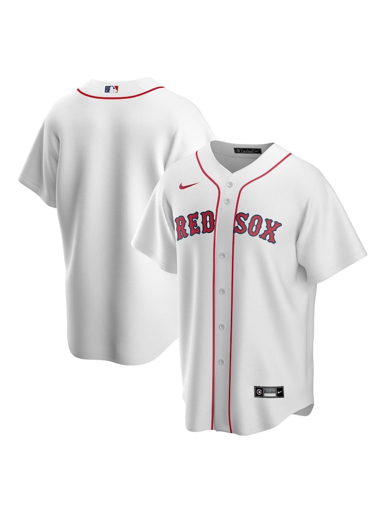 Fanatics Boston Red Sox Official Replica Home White Jersey - Image 1 of 3