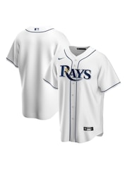 Fanatics Tampa Bay Rays Official Replica Home White Jersey - Image 1 of 3