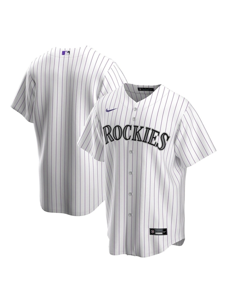 Fanatics Colorado Rockies Official Replica Home White Jersey - Image 1 of 3