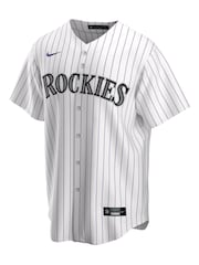 Fanatics Colorado Rockies Official Replica Home White Jersey - Image 2 of 3