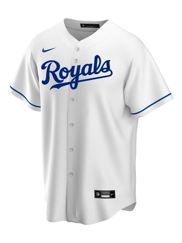 Fanatics Kansas City Royals Official Replica Home White Jersey - Image 2 of 3