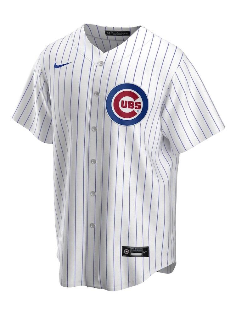 Fanatics Chicago Cubs Official Replica Home White Jersey - Image 2 of 3
