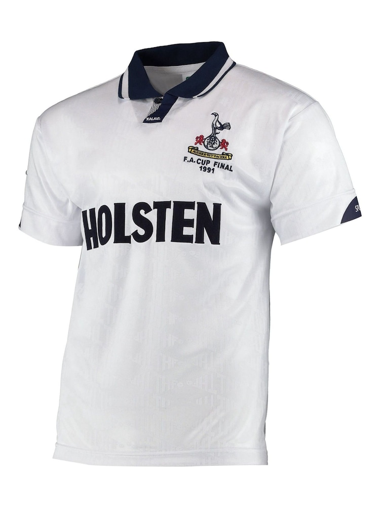 Fanatics Tottenham Hotspur 1991 FA Cup Final Football White Shirt - Image 2 of 3