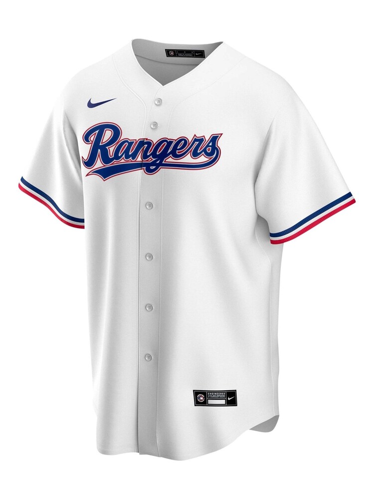 Fanatics Texas Rangers Official Replica Home White Jersey - Image 2 of 3