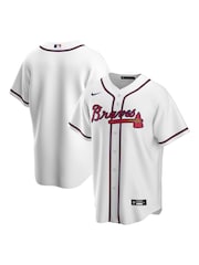 Fanatics Atlanta Braves Official Replica Home White Jersey - Image 1 of 3