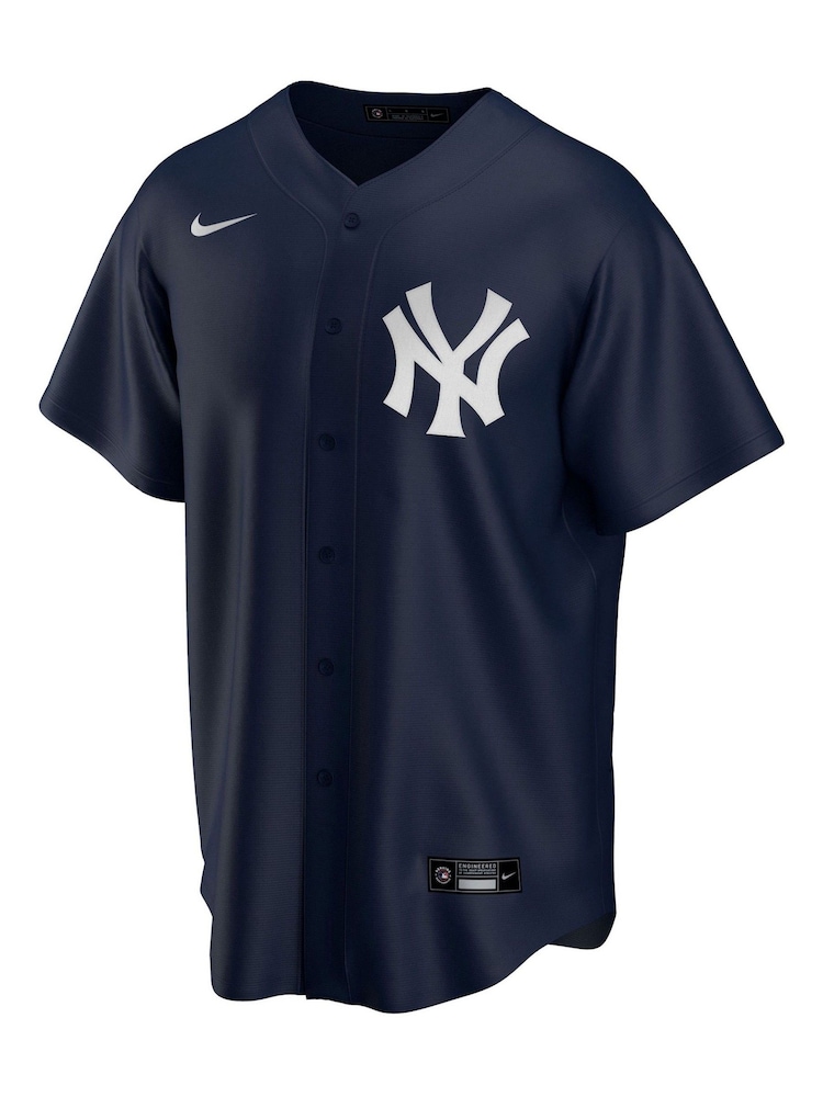 Fanatics Blue New York Yankees Official Replica Alternate Jersey - Image 2 of 3