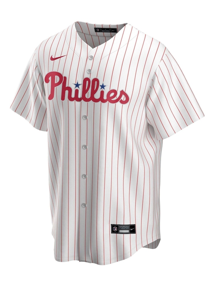 Fanatics Philadelphia Phillies Official Replica Home White Jersey - Image 2 of 3