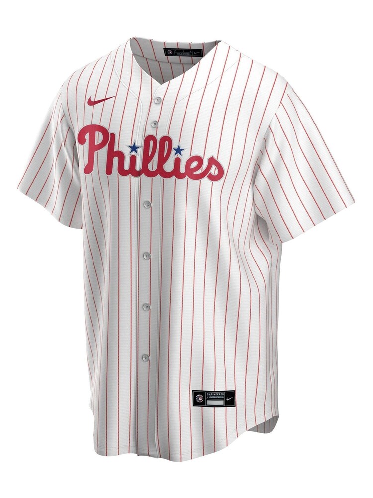 Fanatics Philadelphia Phillies Official Replica Home White Jersey - Image 2 of 3 Fanatics Philadelphia Phillies Official Replica Home White Jersey - Image 2 of 3